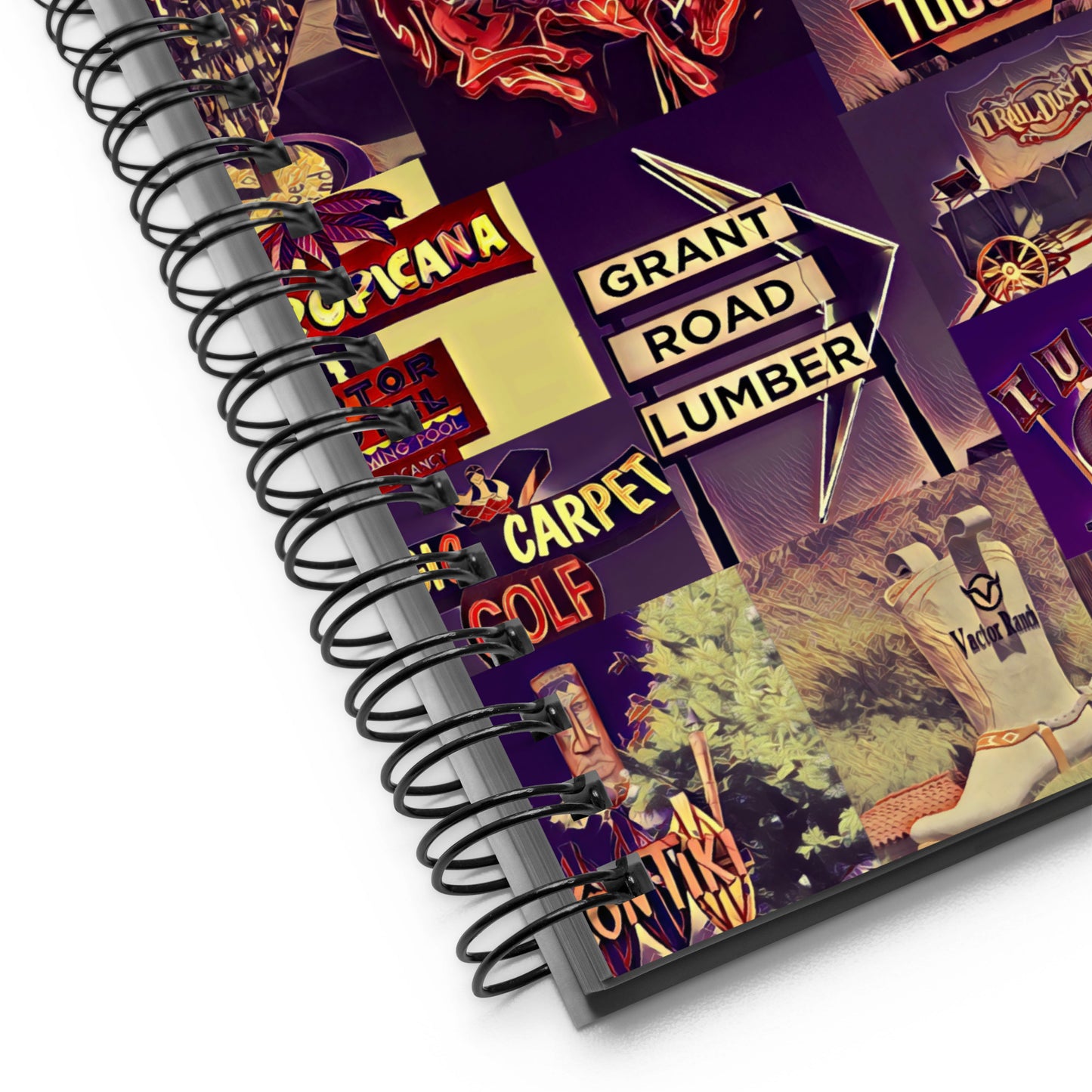 Tucson Icons by Enrique Aldana | Spiral notebook