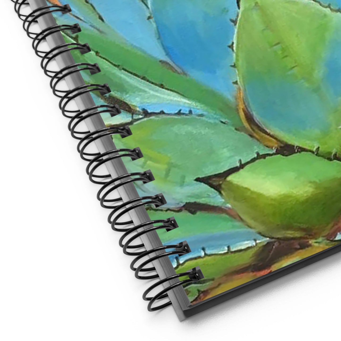 Blue Agave by Andrea Rodriguez | Spiral notebook