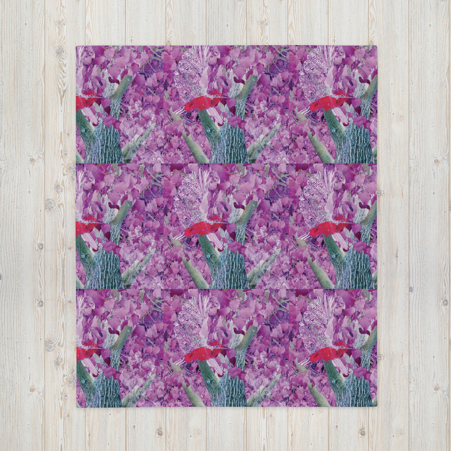 Tucson Audubon Mission by Lauri Kaye | Throw Blanket