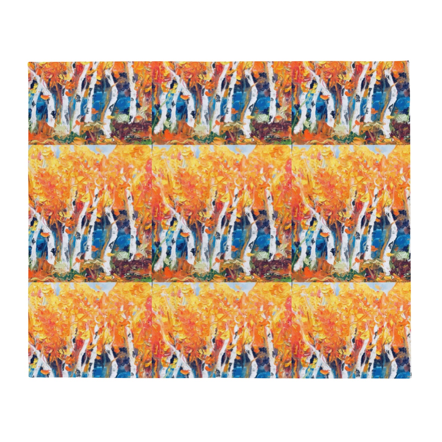 Colorado Fall by Andrea Rodriguez | Throw Blanket