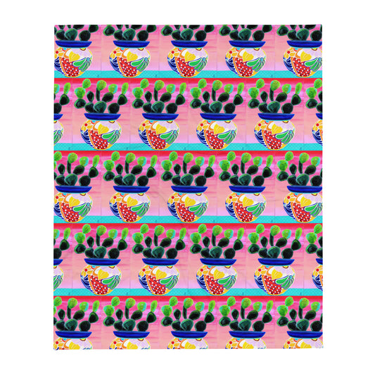 Happy Hour by Suzanne Villella | Throw Blanket