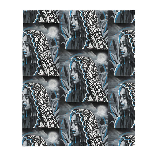 La Llorona by Jessica Gonzales | Throw Blanket