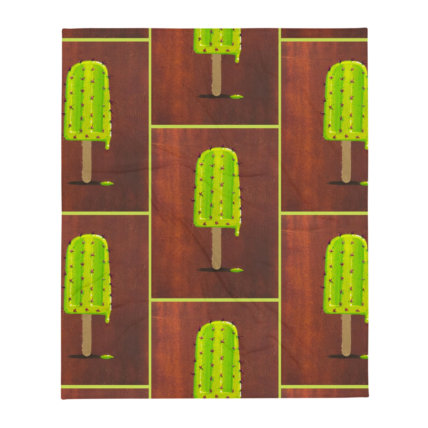 Prickly Pop by Ignacio Garcia | Throw Blanket