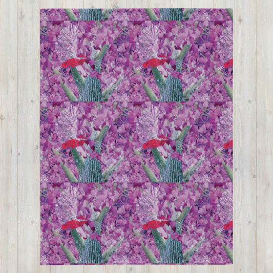 Tucson Audubon Mission by Lauri Kaye | Throw Blanket