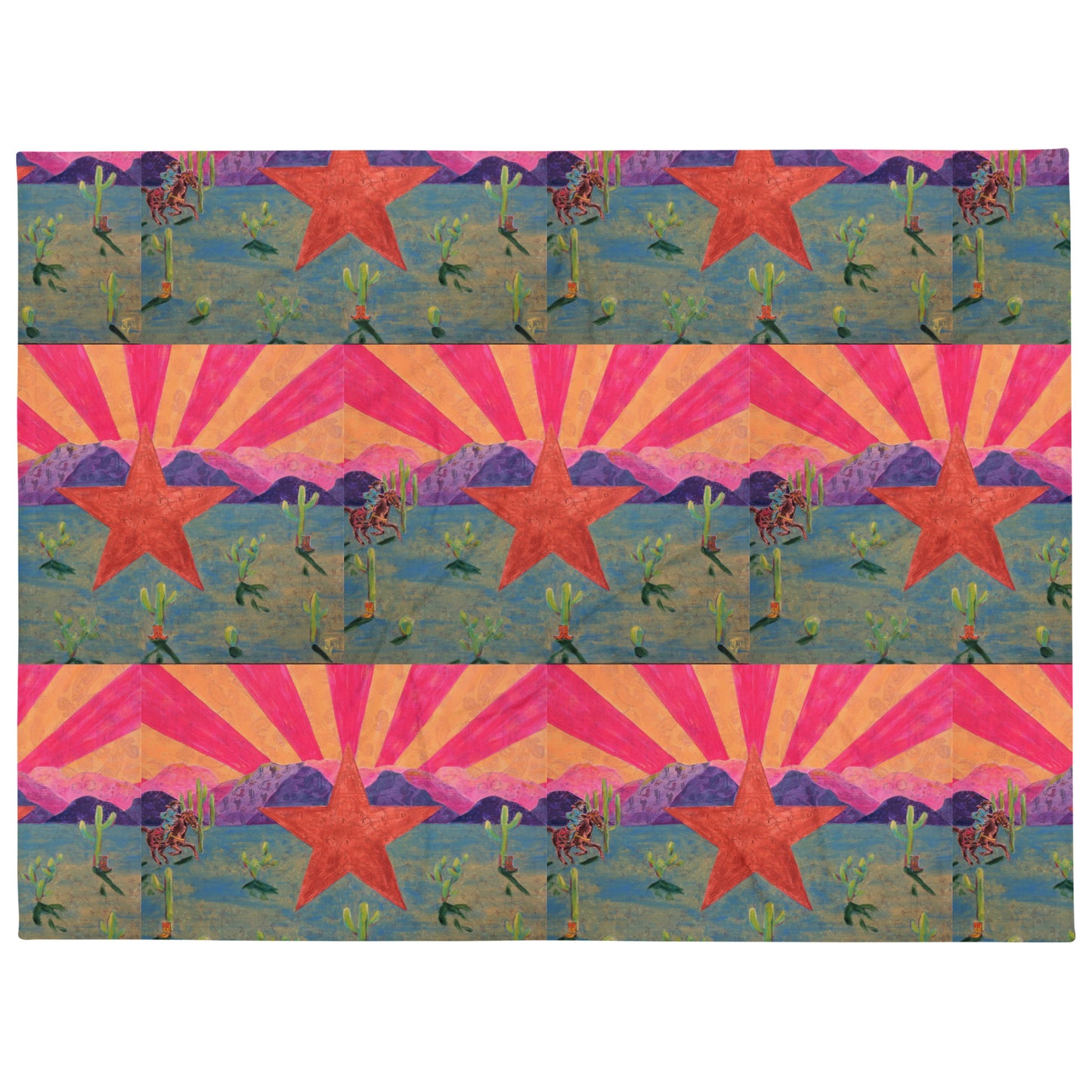 Love AZ by Suzanne Villella | Throw Blanket