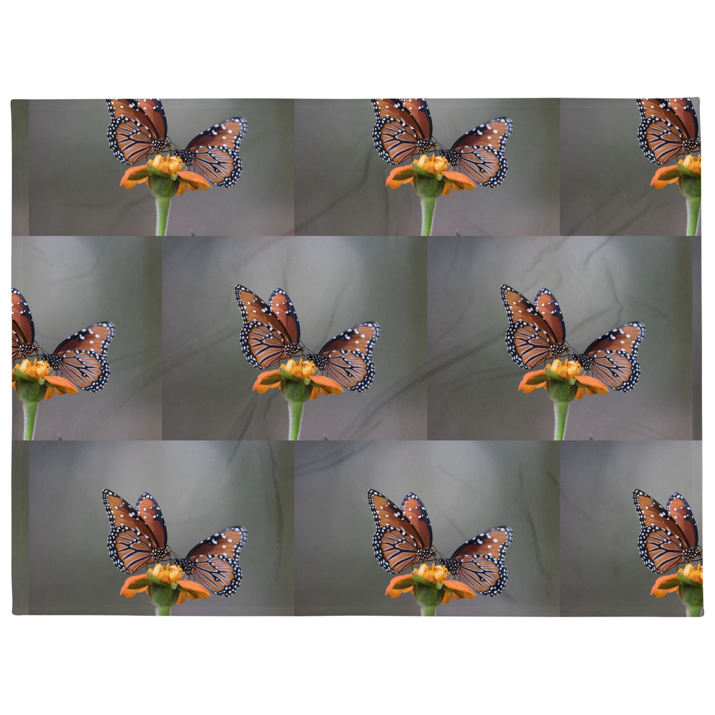 Queen Butterflies by Leslie Leathers Photography | Throw Blanket