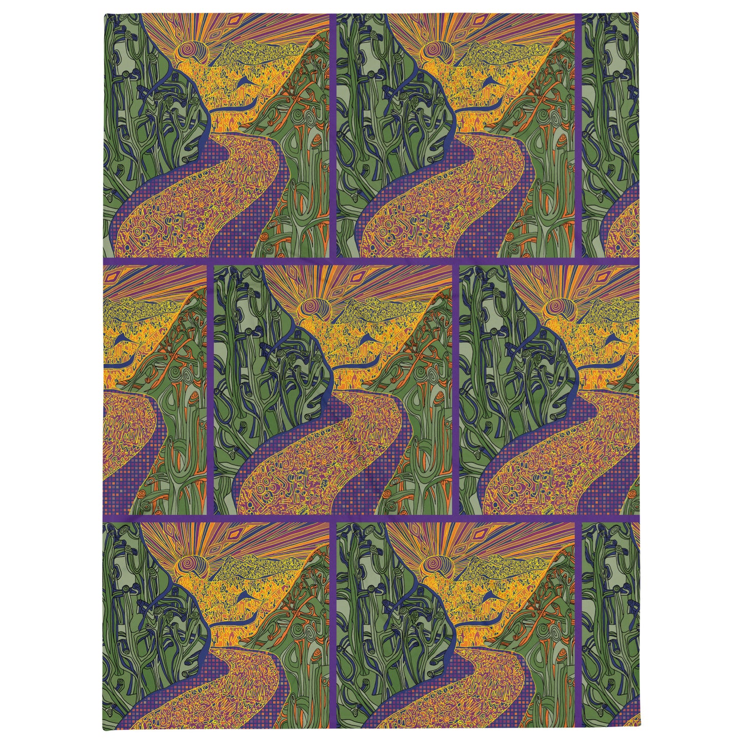 Gates Pass by Lauri Kaye | Throw Blanket