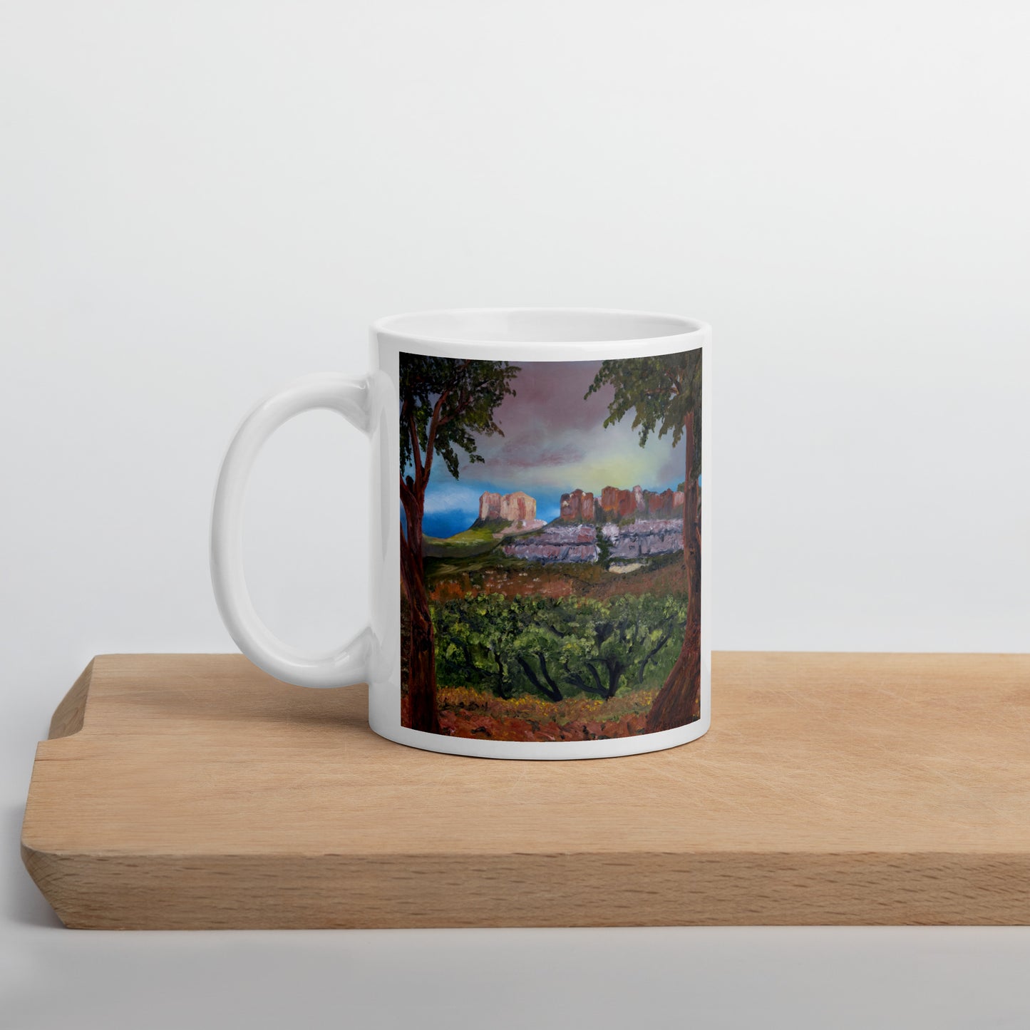 Sedona by Steven Bye | White glossy mug