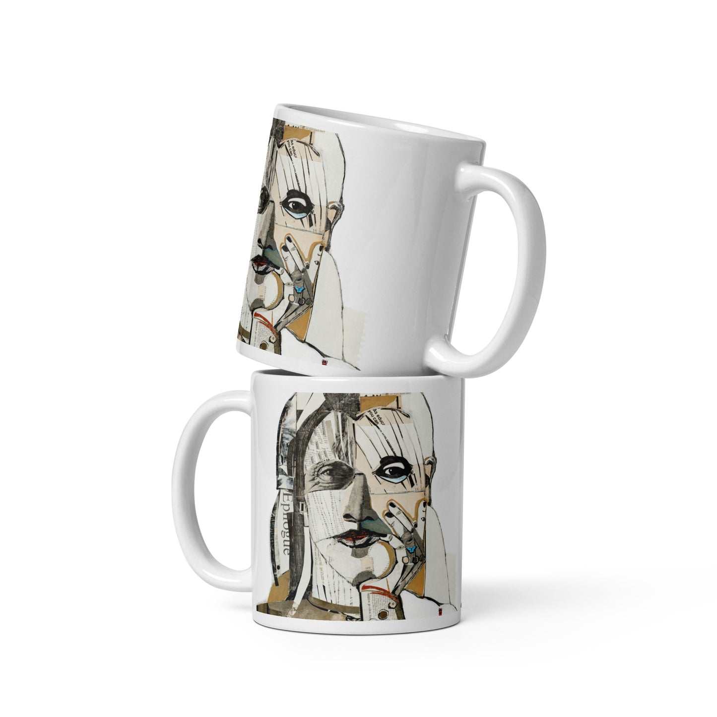 I Have Talked to Myself for Years | White glossy mug