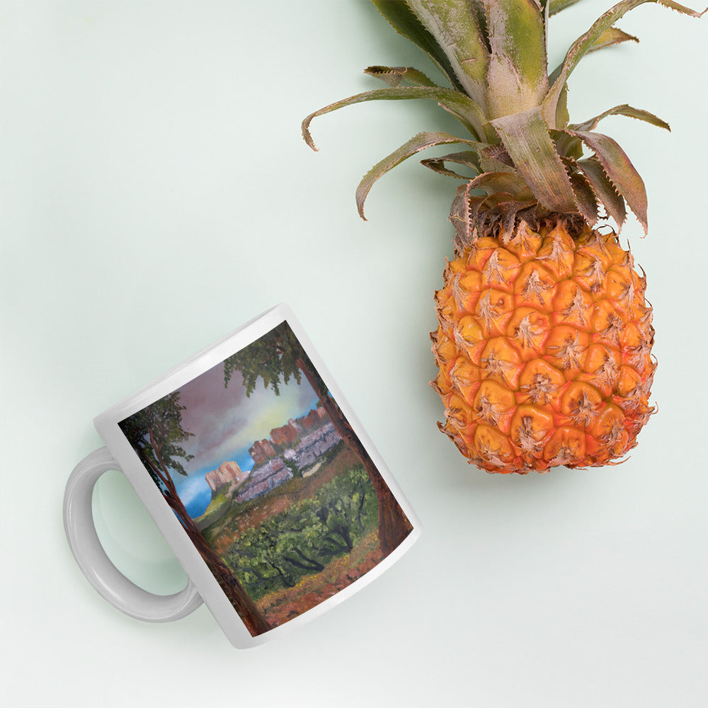 Sedona by Steven Bye | White glossy mug