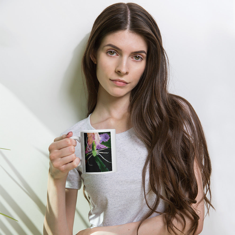 Willow by Courtney Christie | White glossy mug