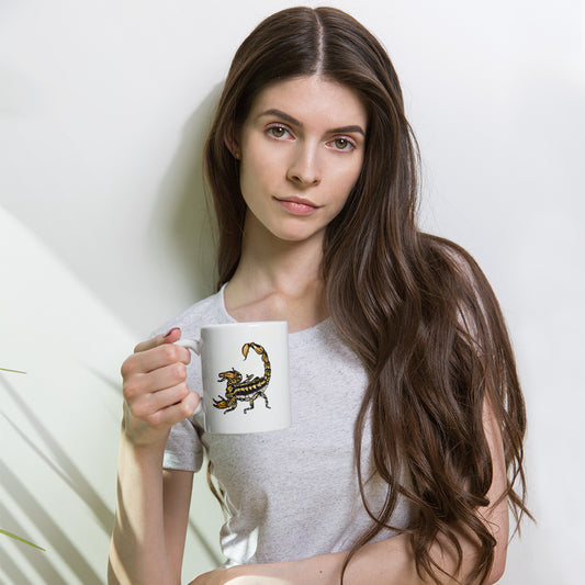 Superstition by Courtney Christie | White glossy mug