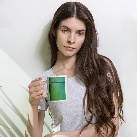 Verdant by Eric Galbreath | White glossy mug