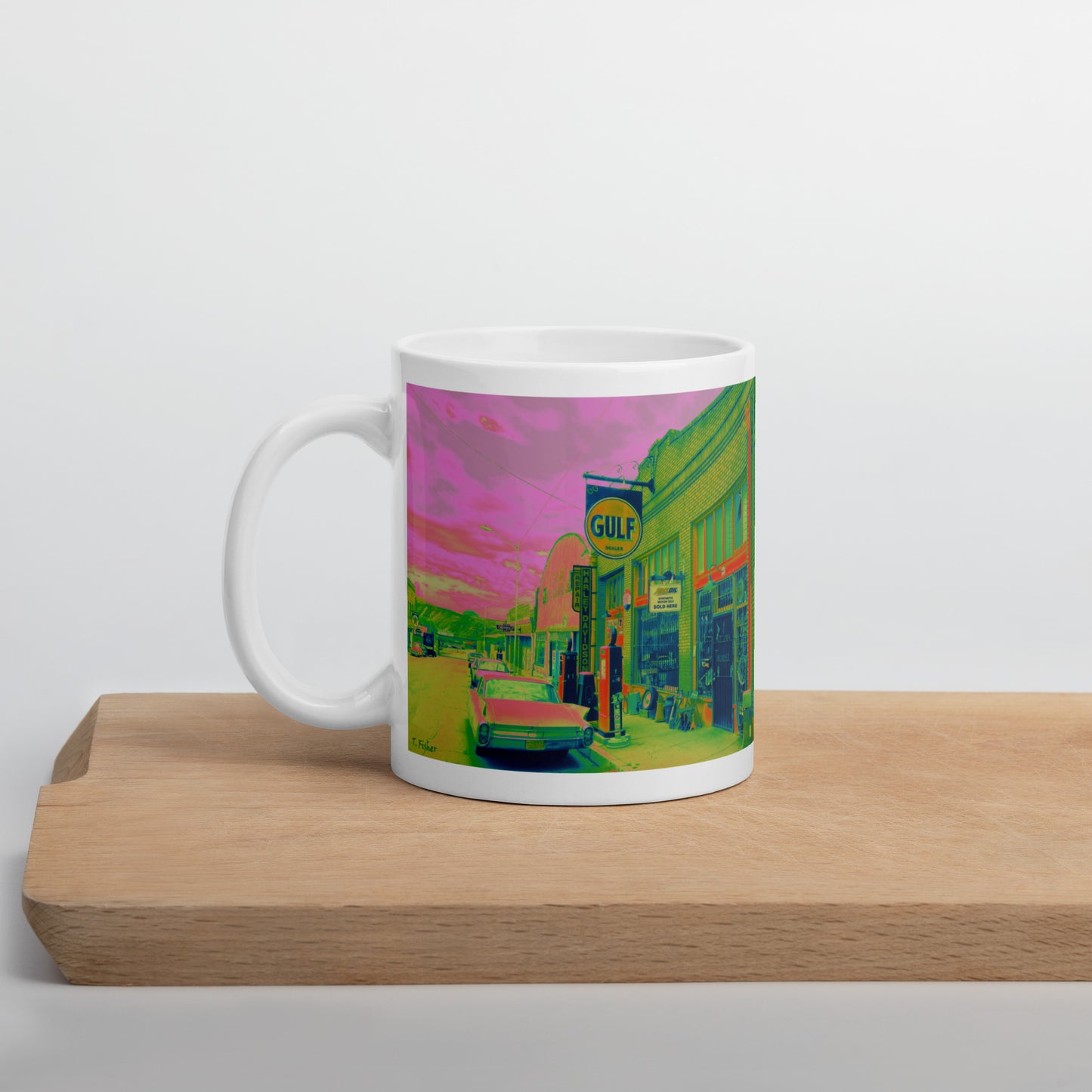 Gulf by Tom Fisher Photography | White glossy mug