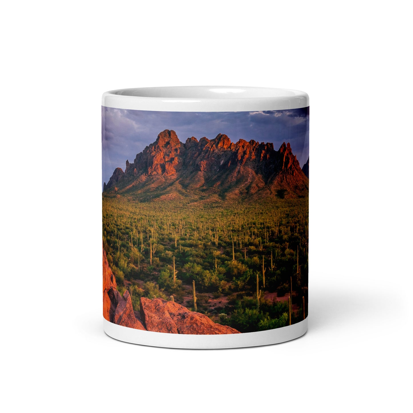 Ironwood National Monument by Sean Parker Photography | White glossy mug