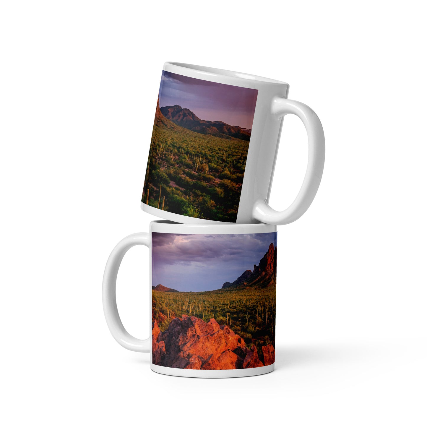 Ironwood National Monument by Sean Parker Photography | White glossy mug