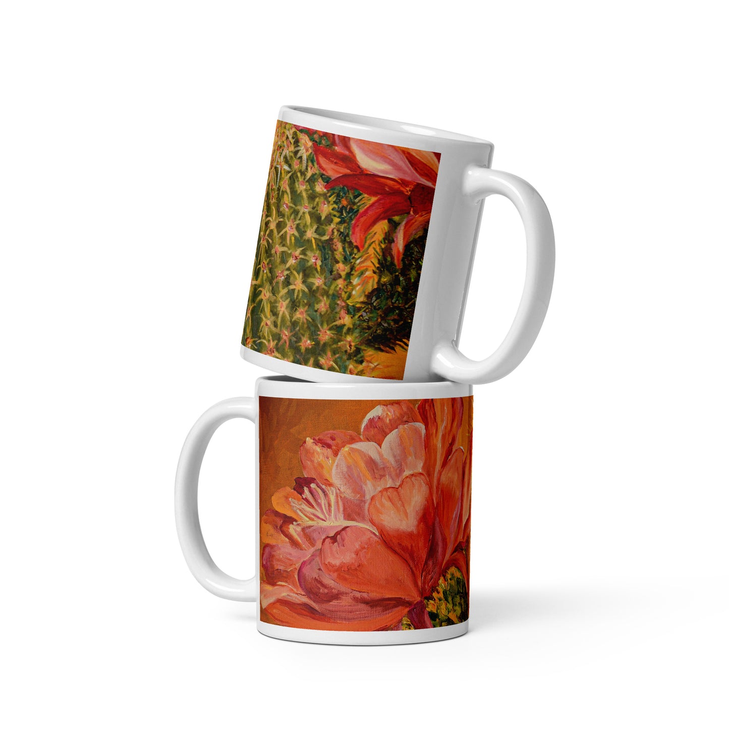 Tucson’s Spring | White glossy mug