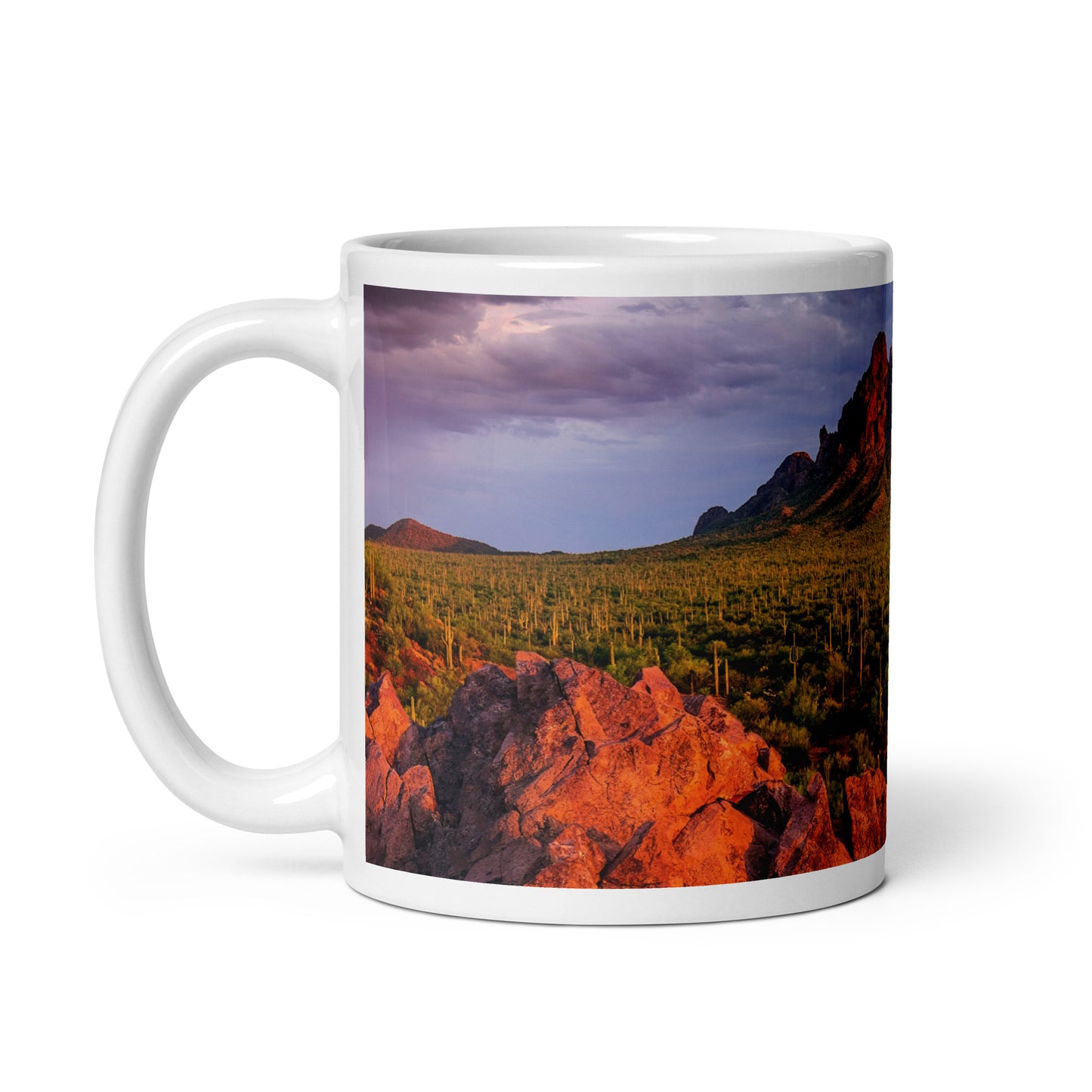 Ironwood National Monument by Sean Parker Photography | White glossy mug