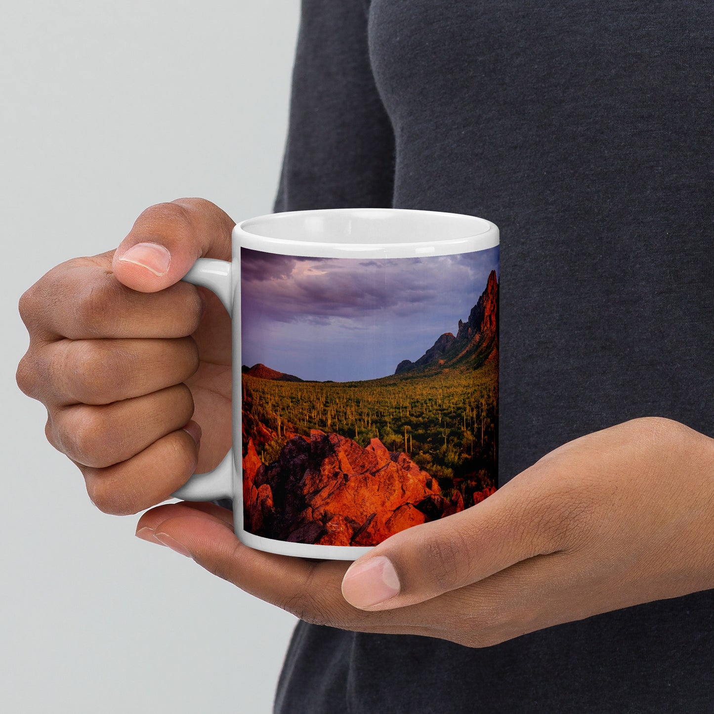 Ironwood National Monument by Sean Parker Photography | White glossy mug