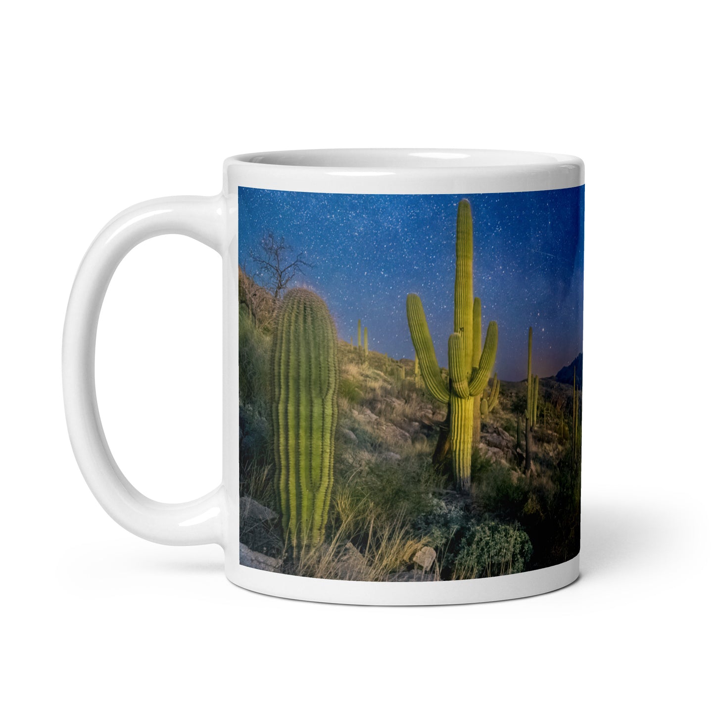 Morning Milkyway by Sean Parker Photography | White glossy mug