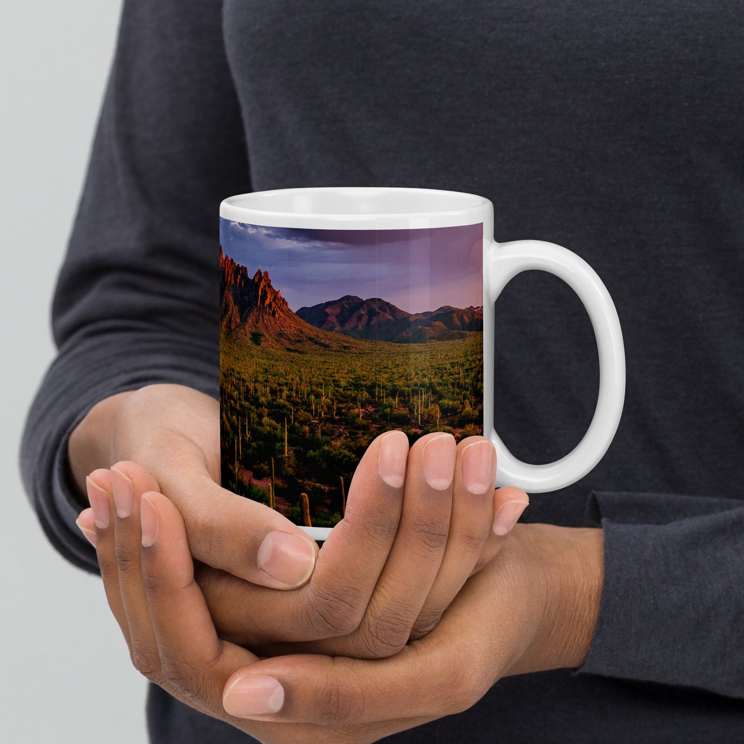 Ironwood National Monument by Sean Parker Photography | White glossy mug