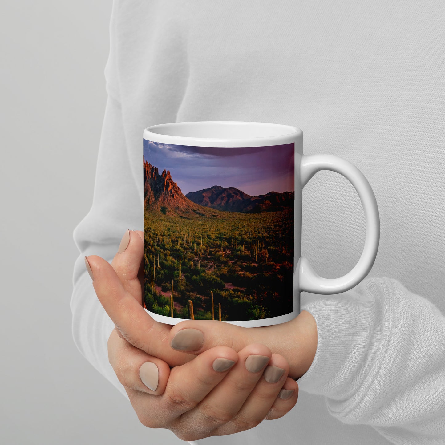 Ironwood National Monument by Sean Parker Photography | White glossy mug