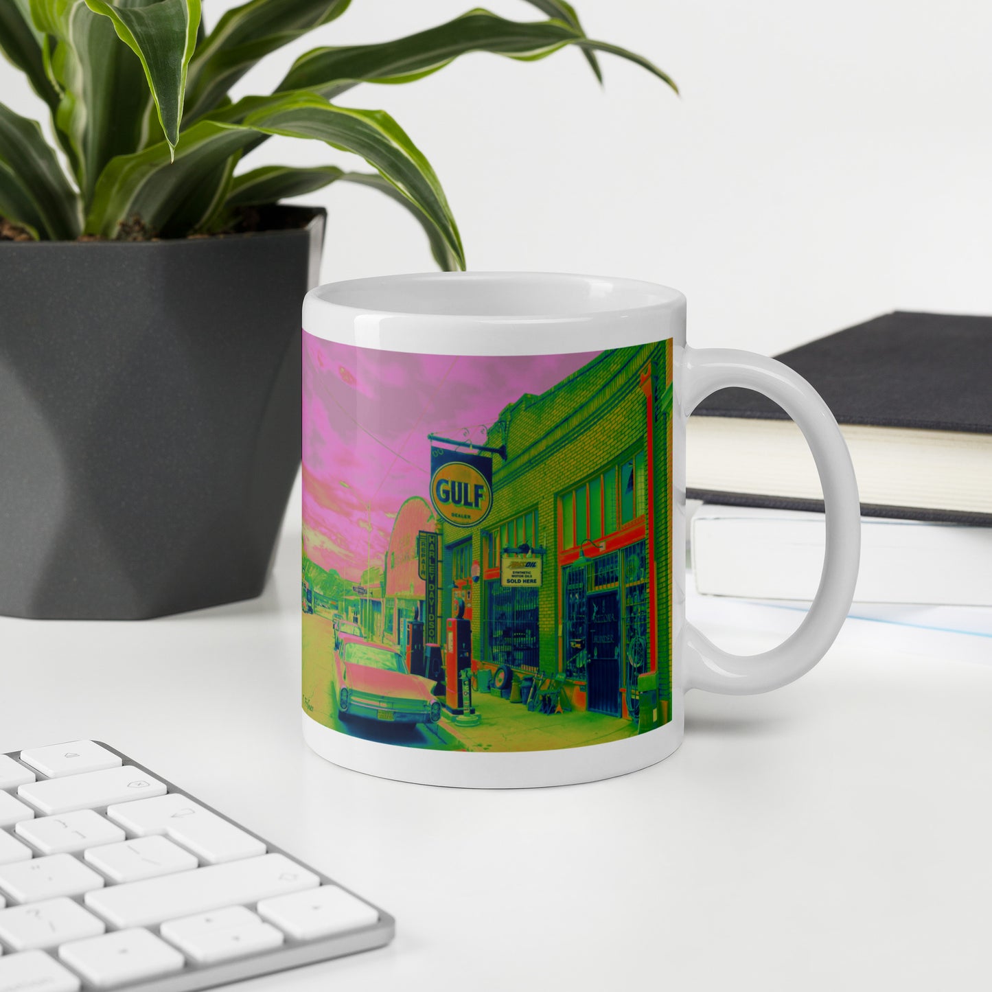 Gulf by Tom Fisher Photography | White glossy mug