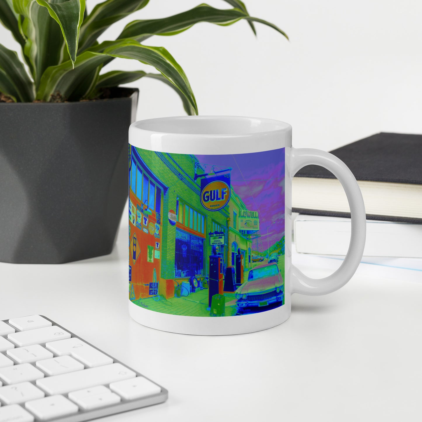 Lowell AZ by Tom Fisher Photography | White glossy mug