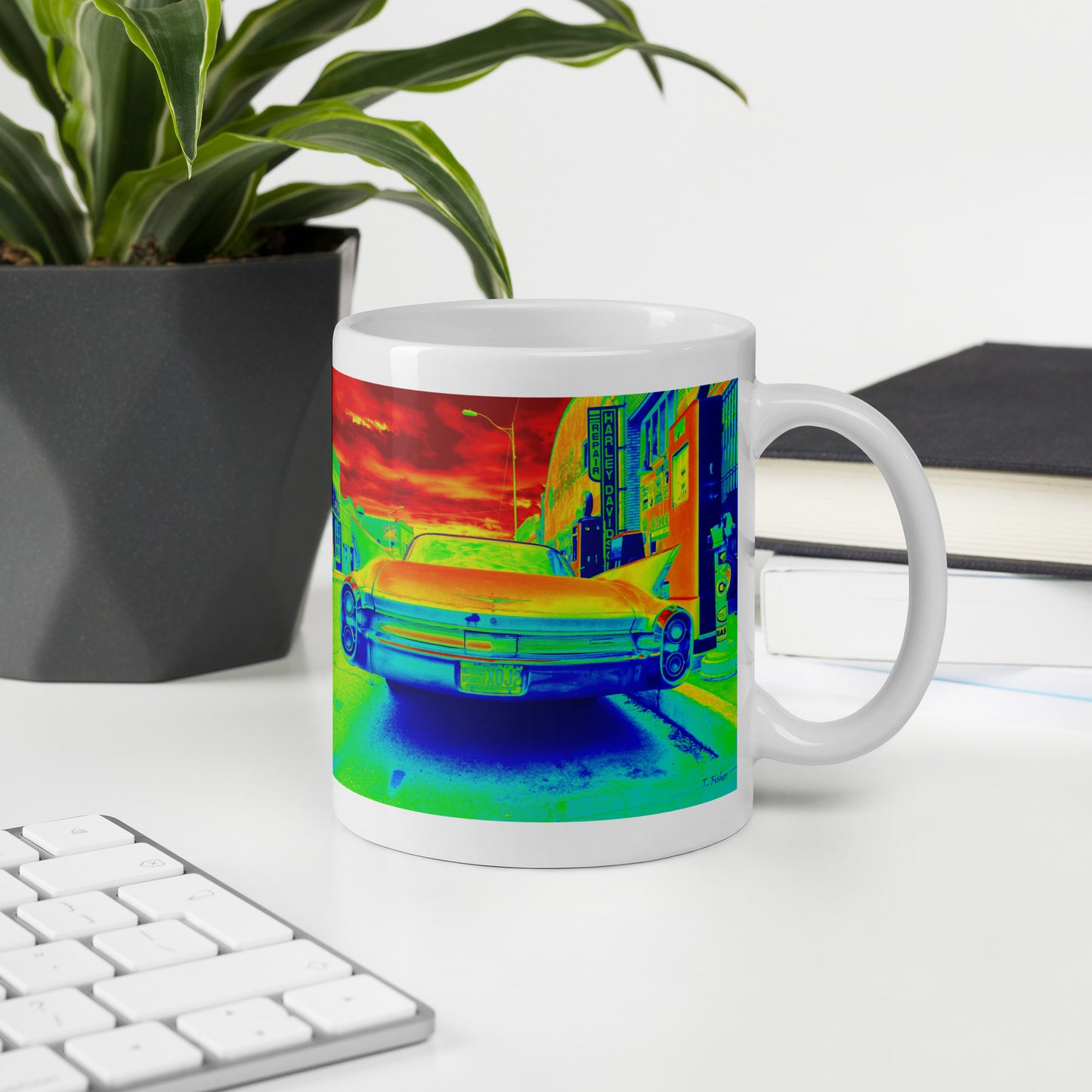 XDJ2 by Tom Fisher Photography | White glossy mug