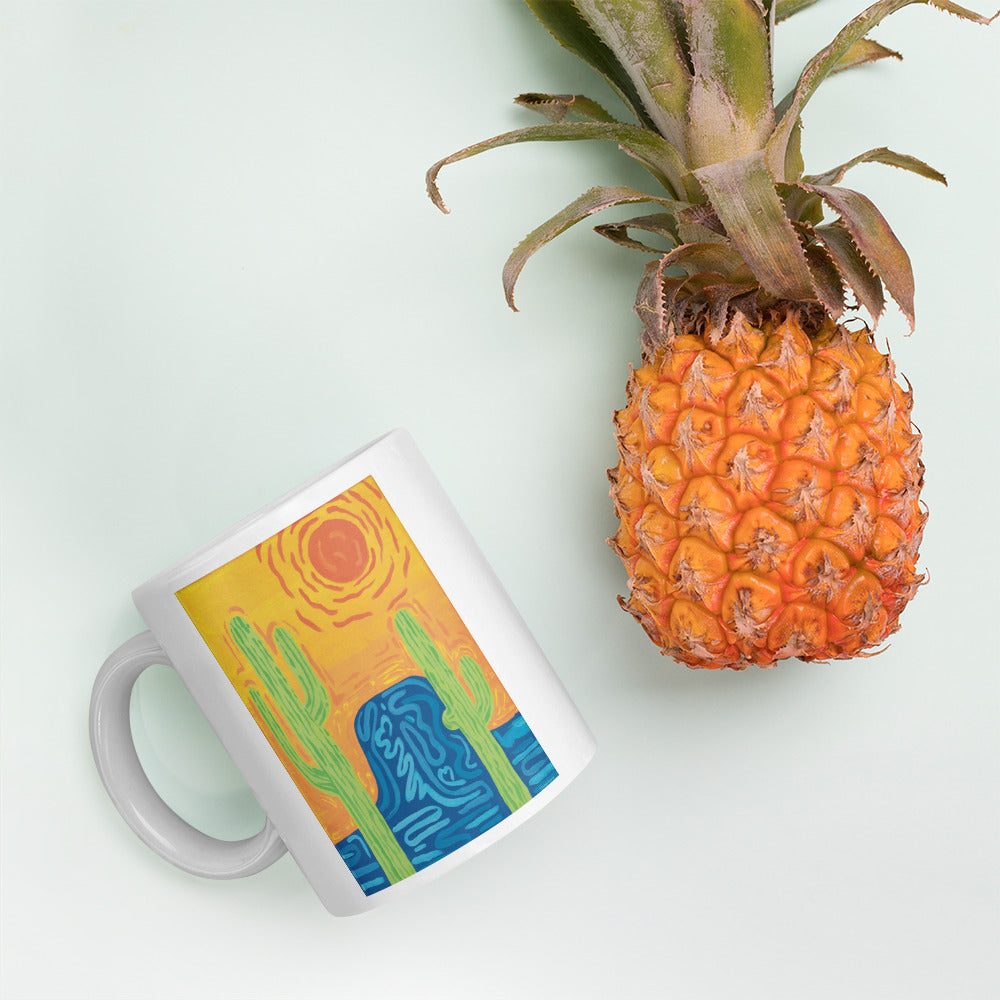 Sedona by Darby Hunter | White glossy mug