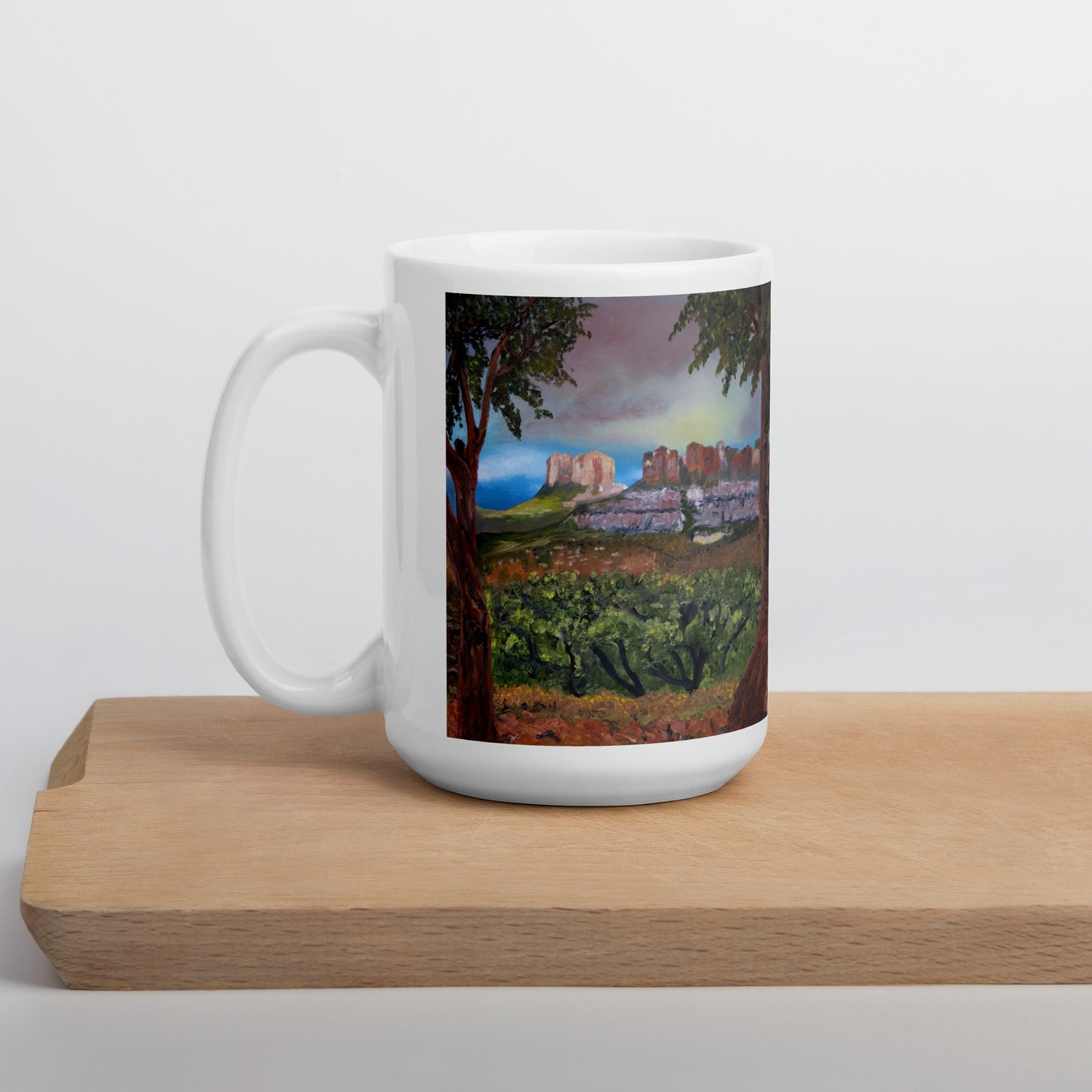 Sedona by Steven Bye | White glossy mug