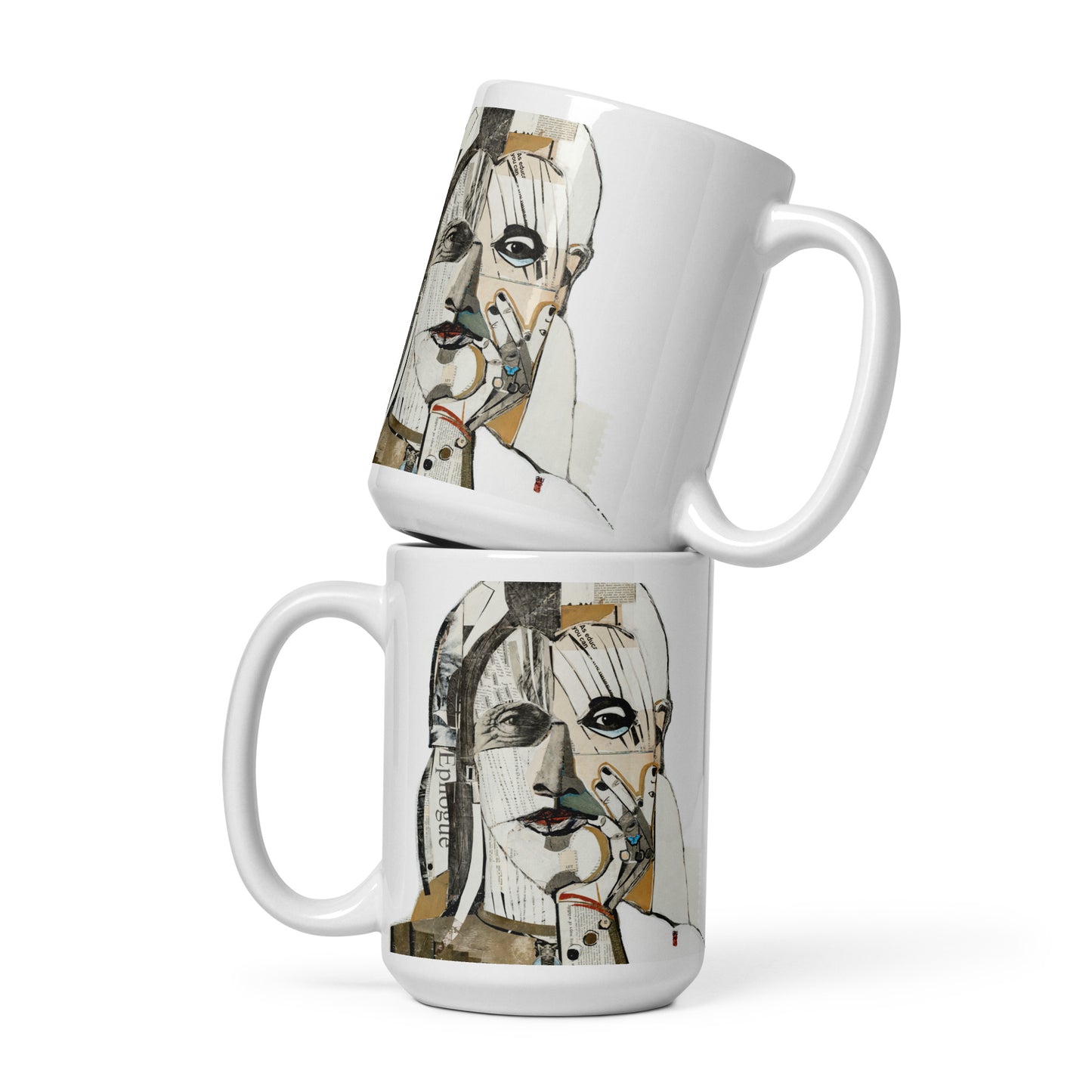 I Have Talked to Myself for Years | White glossy mug