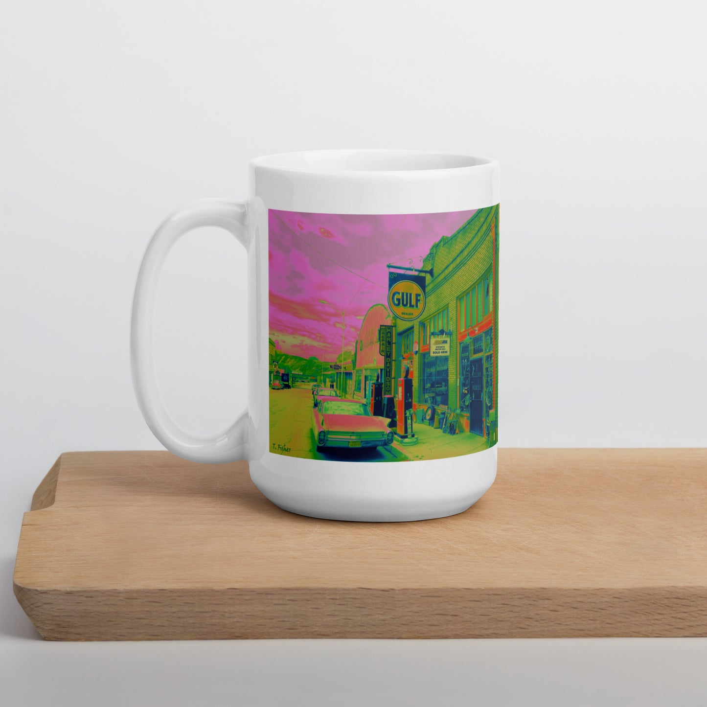 Gulf by Tom Fisher Photography | White glossy mug