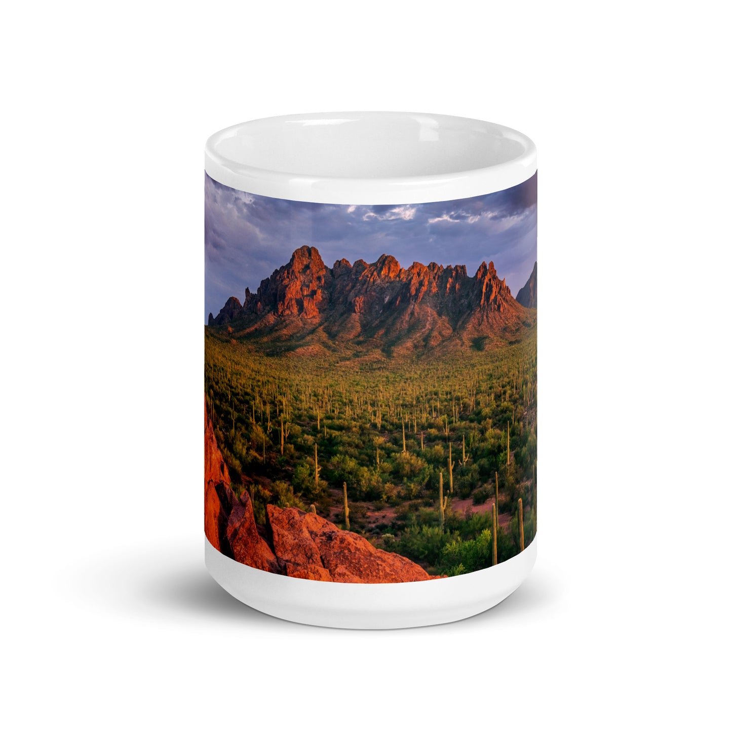 Ironwood National Monument by Sean Parker Photography | White glossy mug