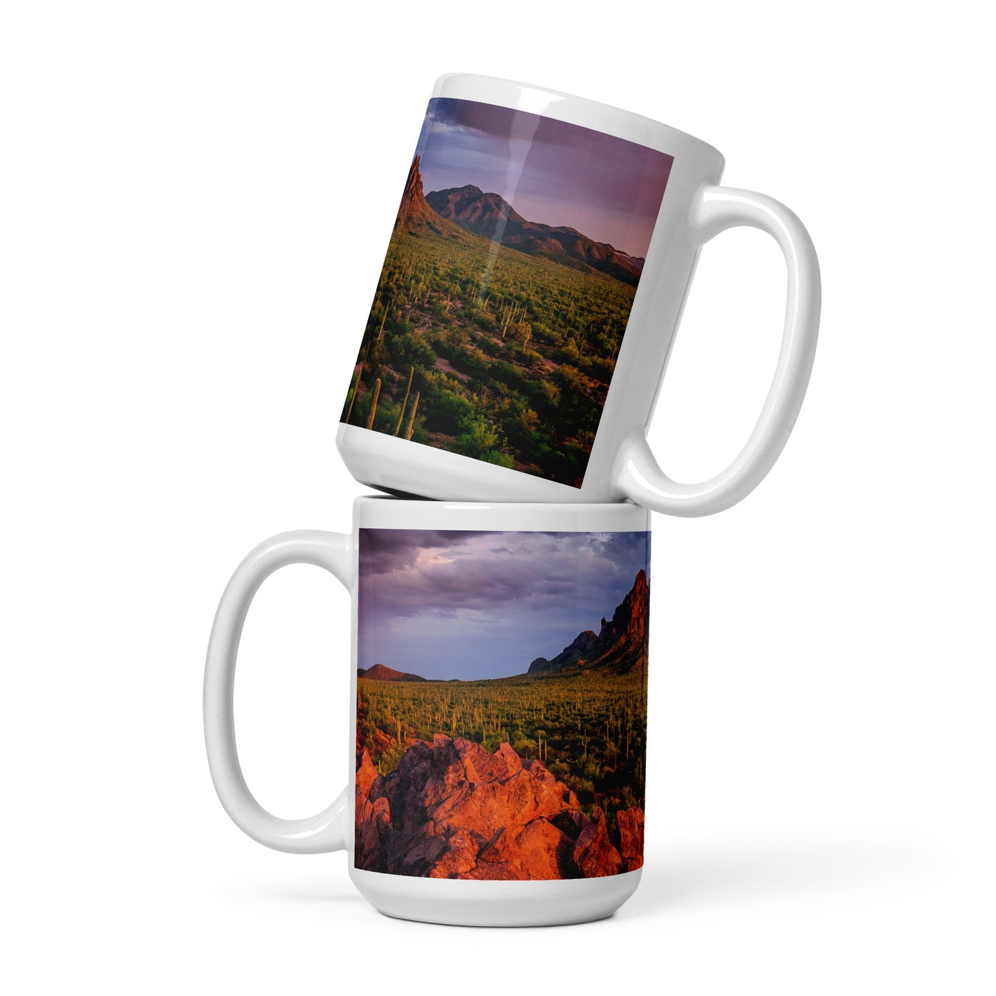 Ironwood National Monument by Sean Parker Photography | White glossy mug