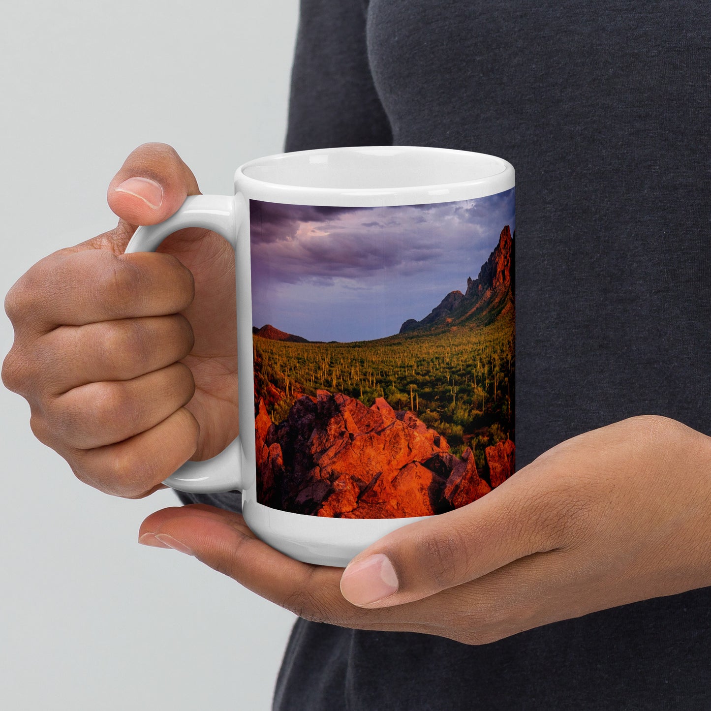 Ironwood National Monument by Sean Parker Photography | White glossy mug