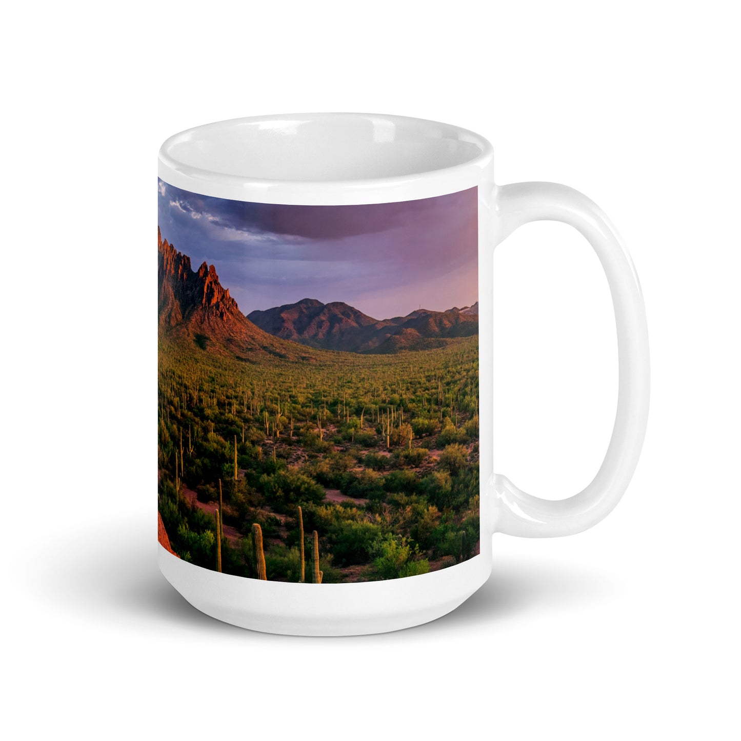 Ironwood National Monument by Sean Parker Photography | White glossy mug