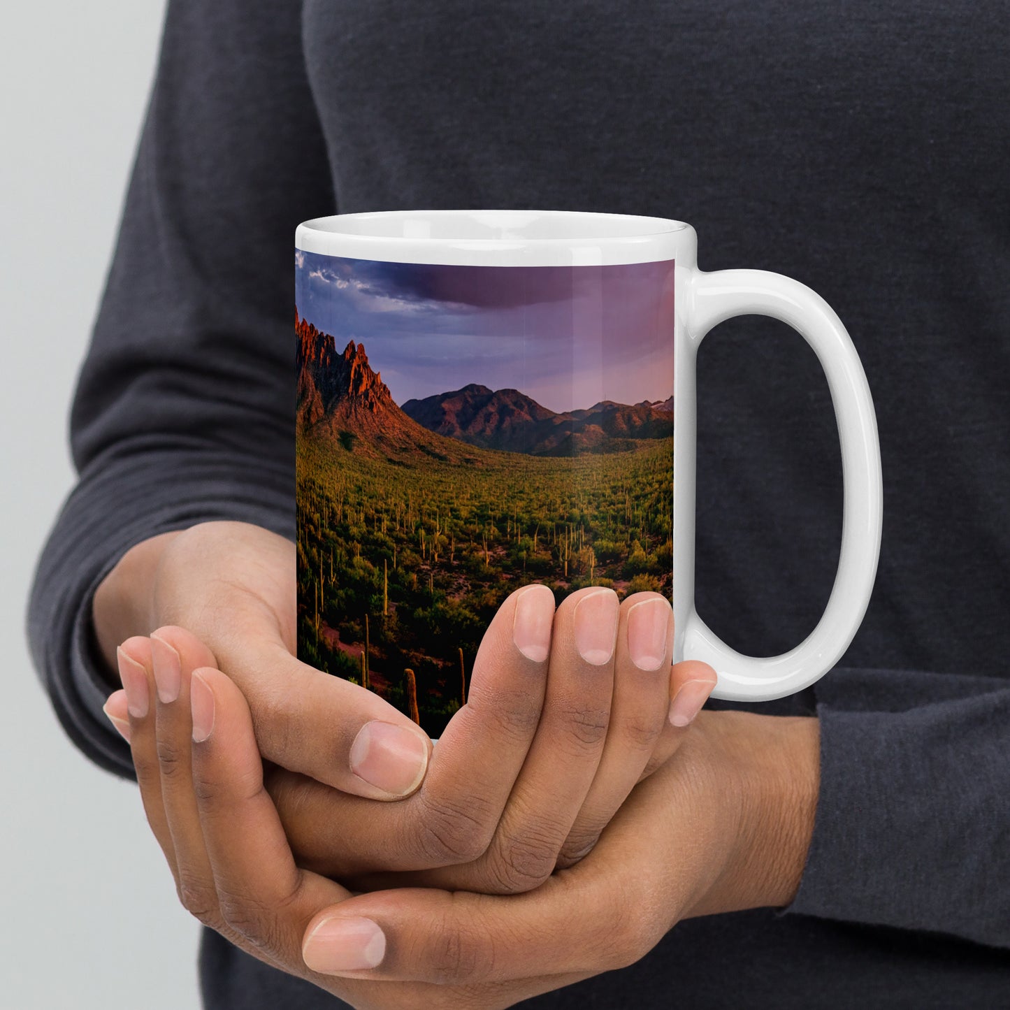 Ironwood National Monument by Sean Parker Photography | White glossy mug