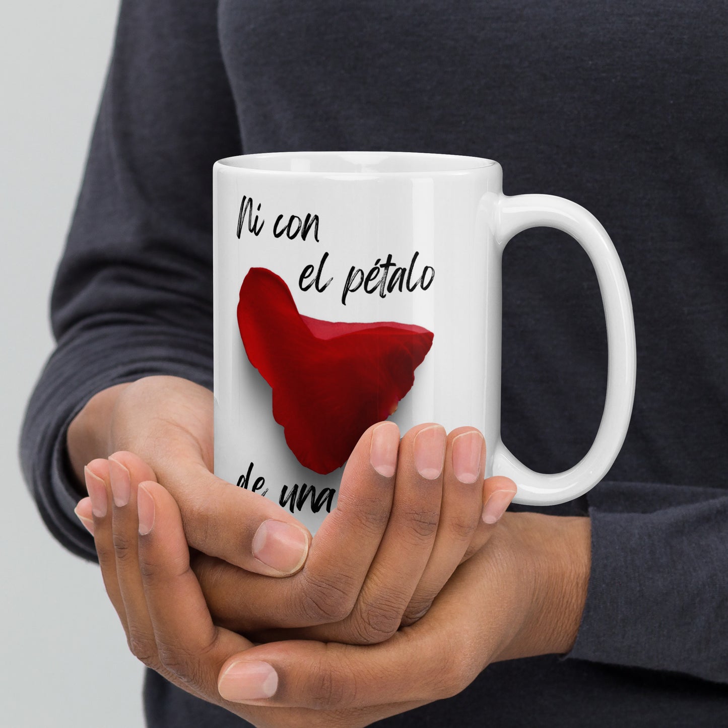 Petalo by Enrique Aldana Photography | White glossy mug