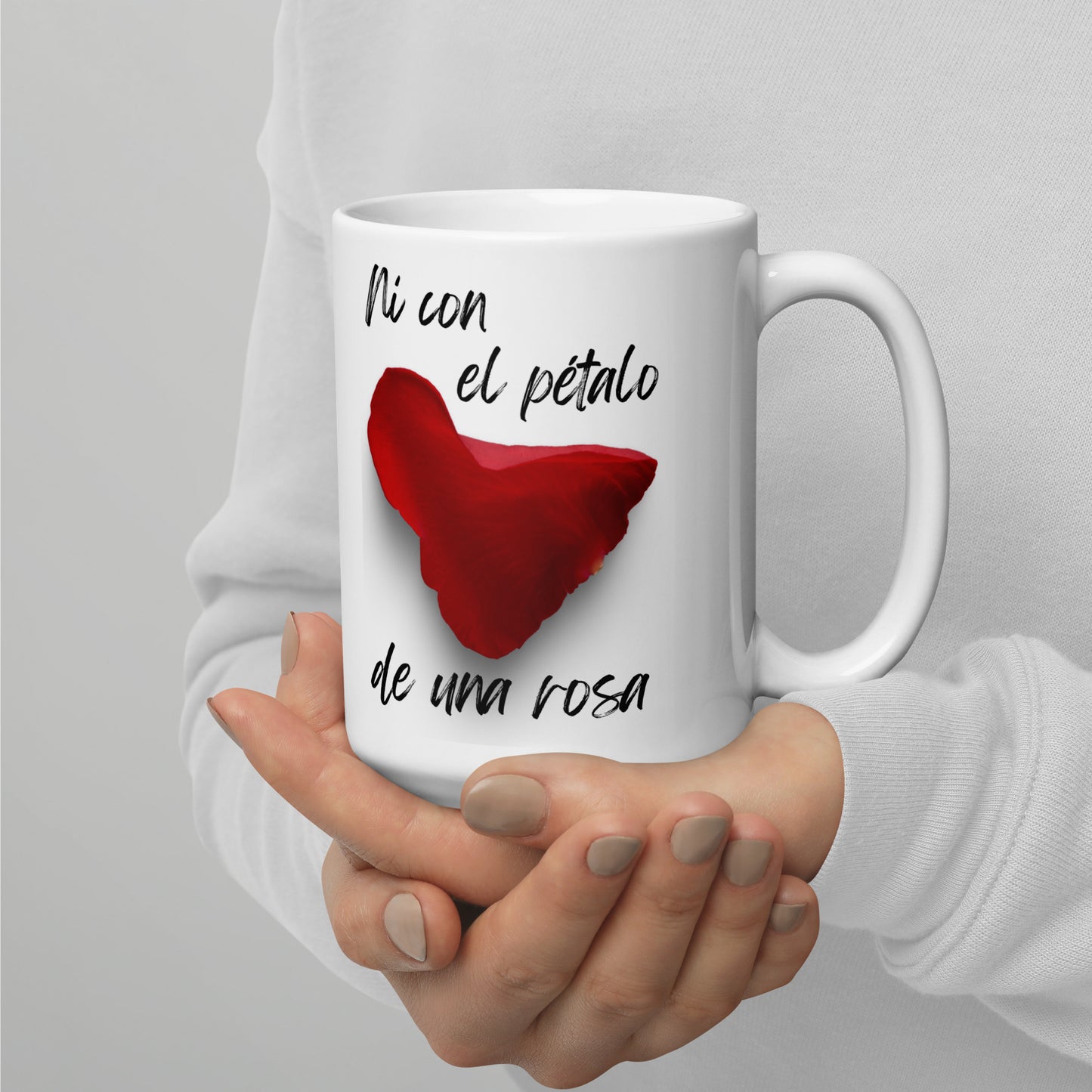 Petalo by Enrique Aldana Photography | White glossy mug