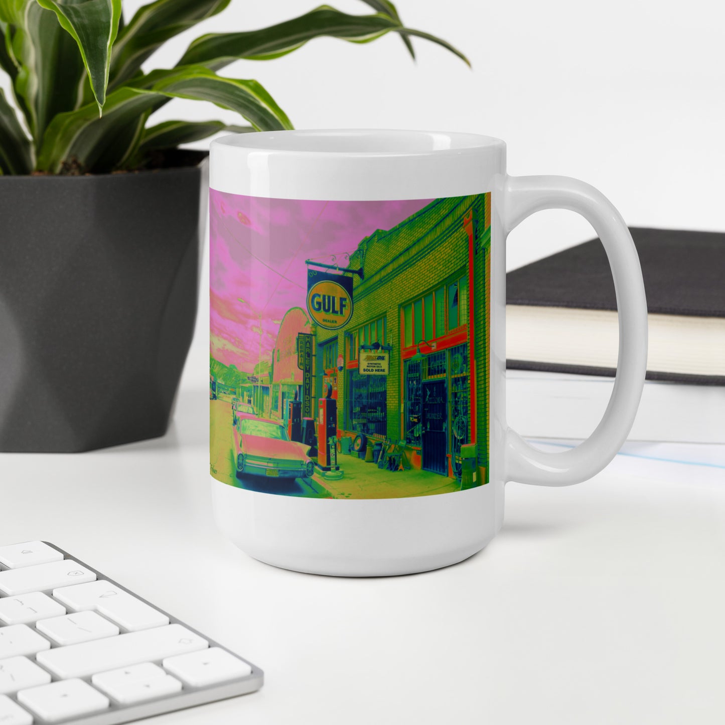 Gulf by Tom Fisher Photography | White glossy mug