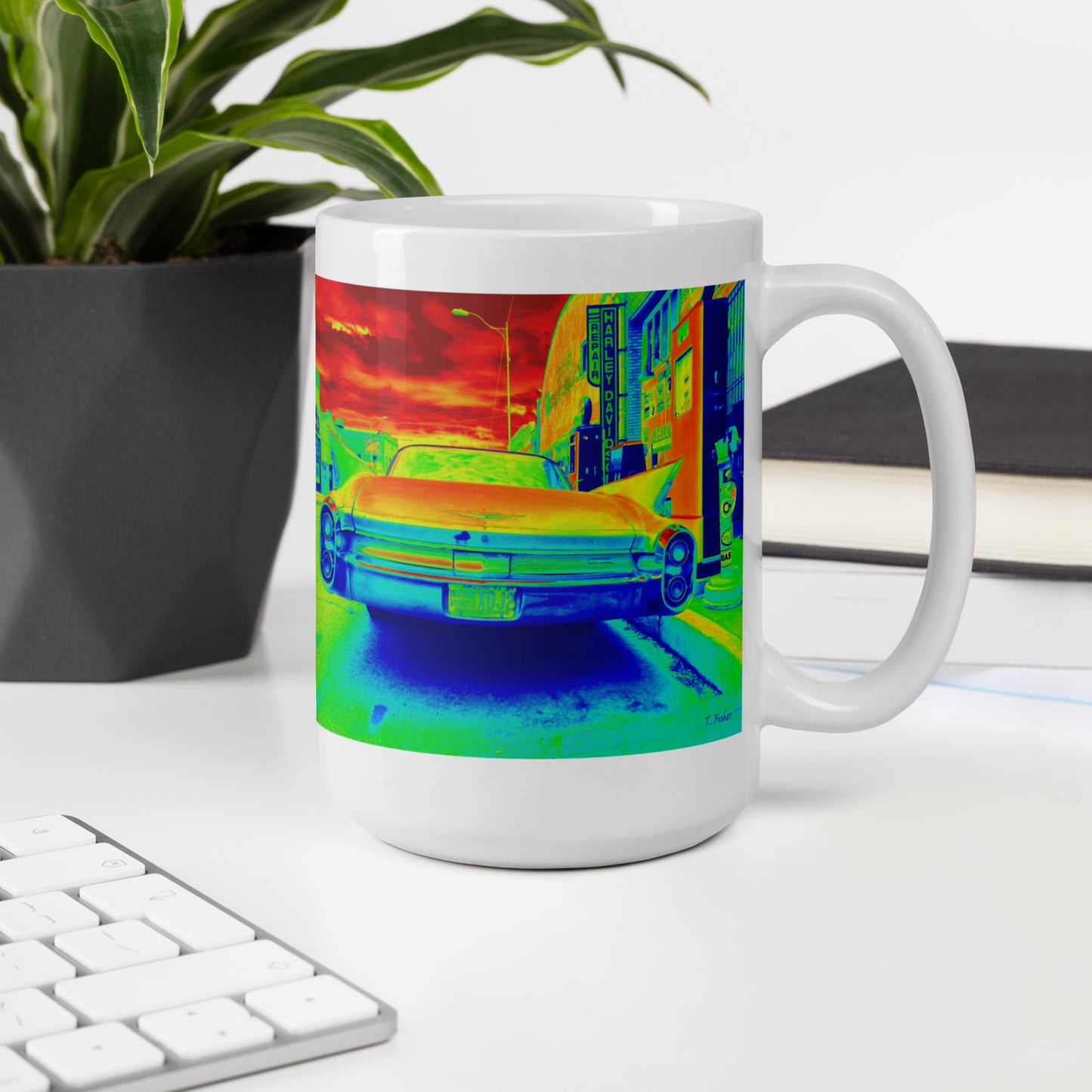 XDJ2 by Tom Fisher Photography | White glossy mug