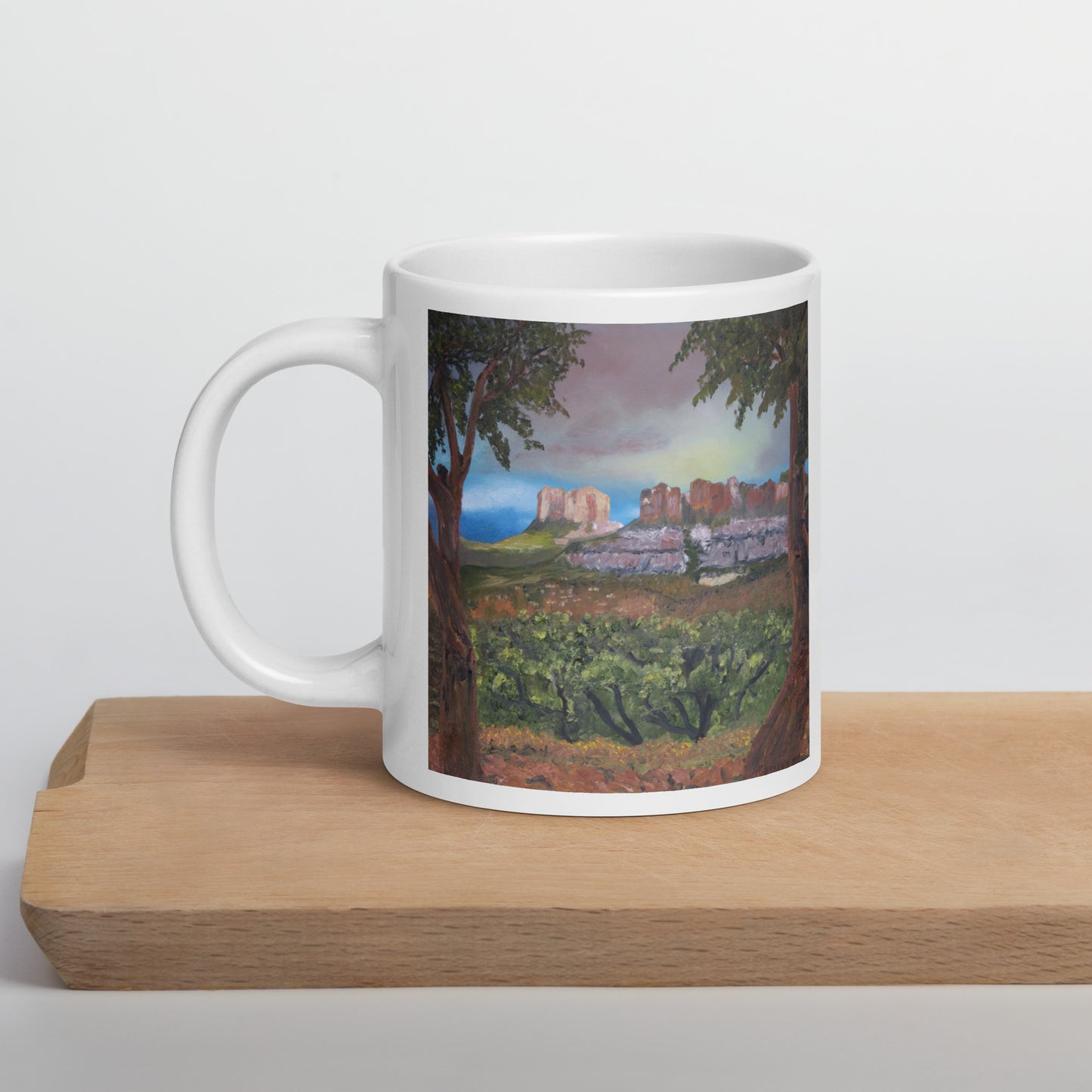 Sedona by Steven Bye | White glossy mug