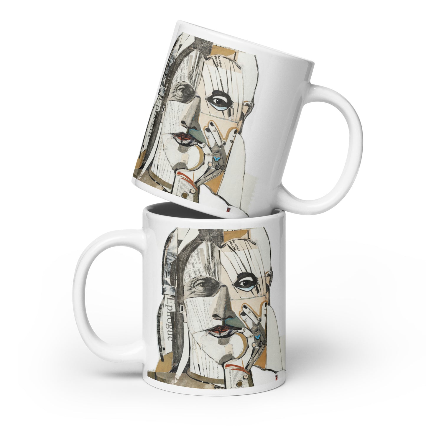 I Have Talked to Myself for Years | White glossy mug