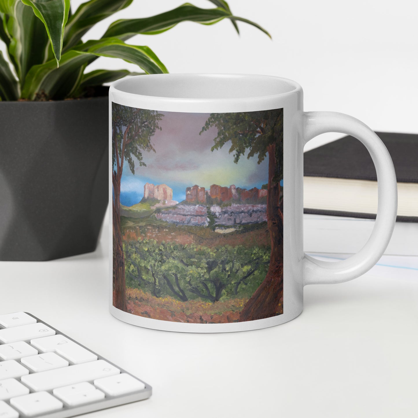 Sedona by Steven Bye | White glossy mug