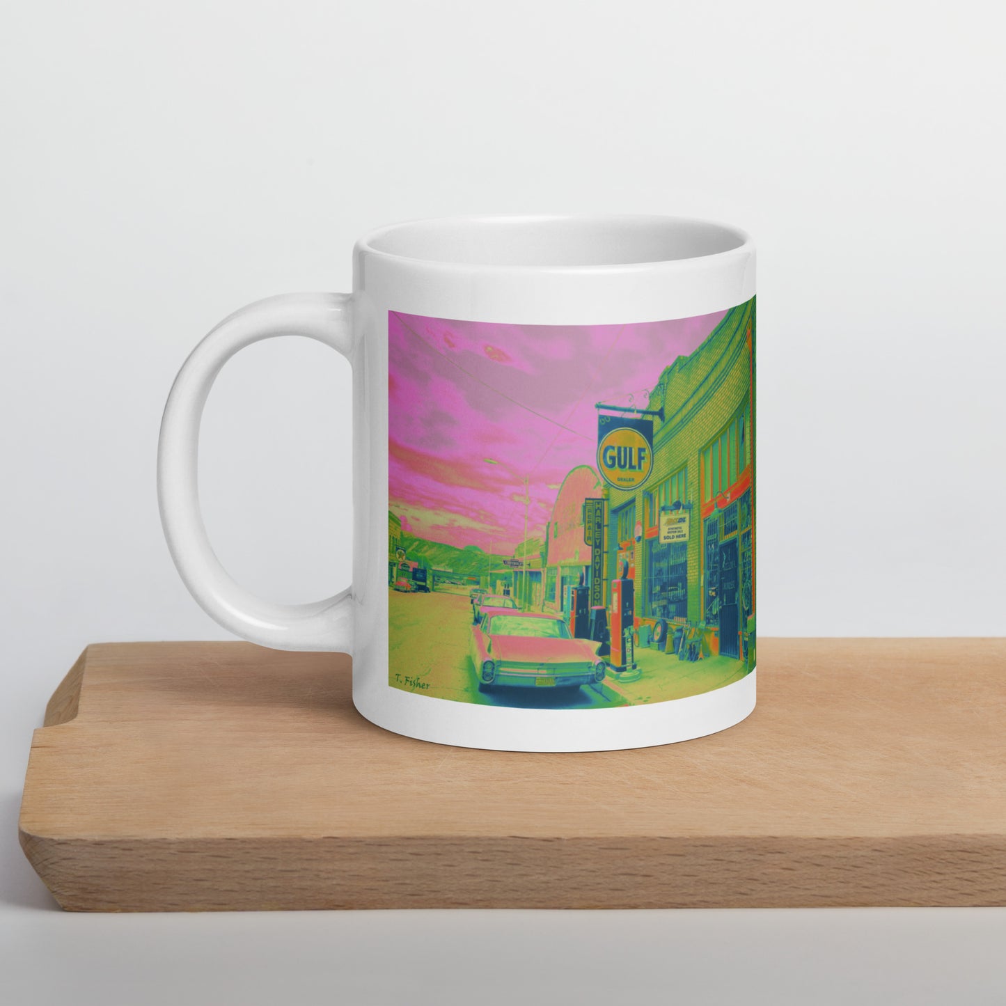 Gulf by Tom Fisher Photography | White glossy mug