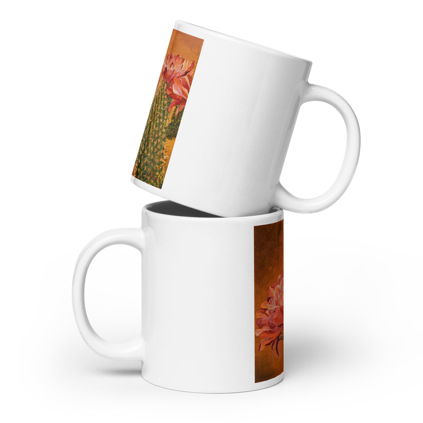 Tucson’s Spring | White glossy mug