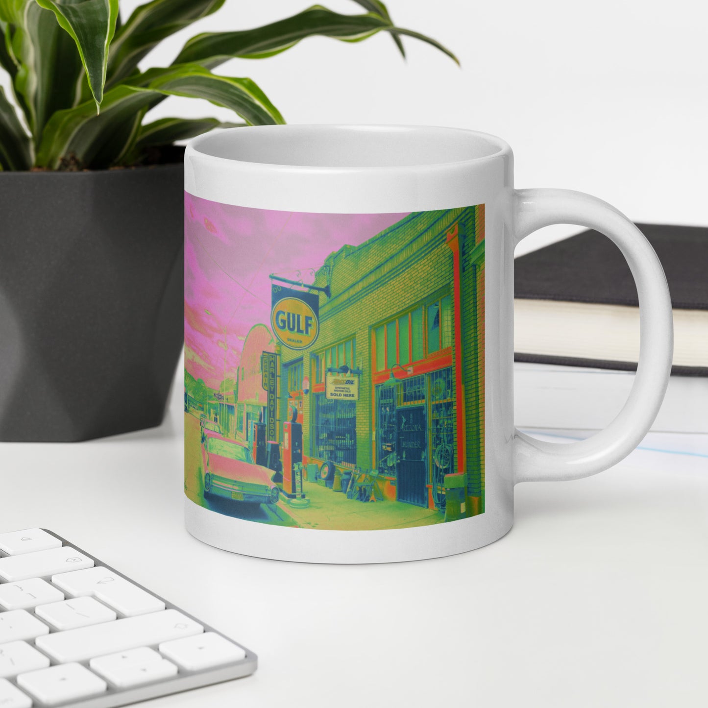 Gulf by Tom Fisher Photography | White glossy mug