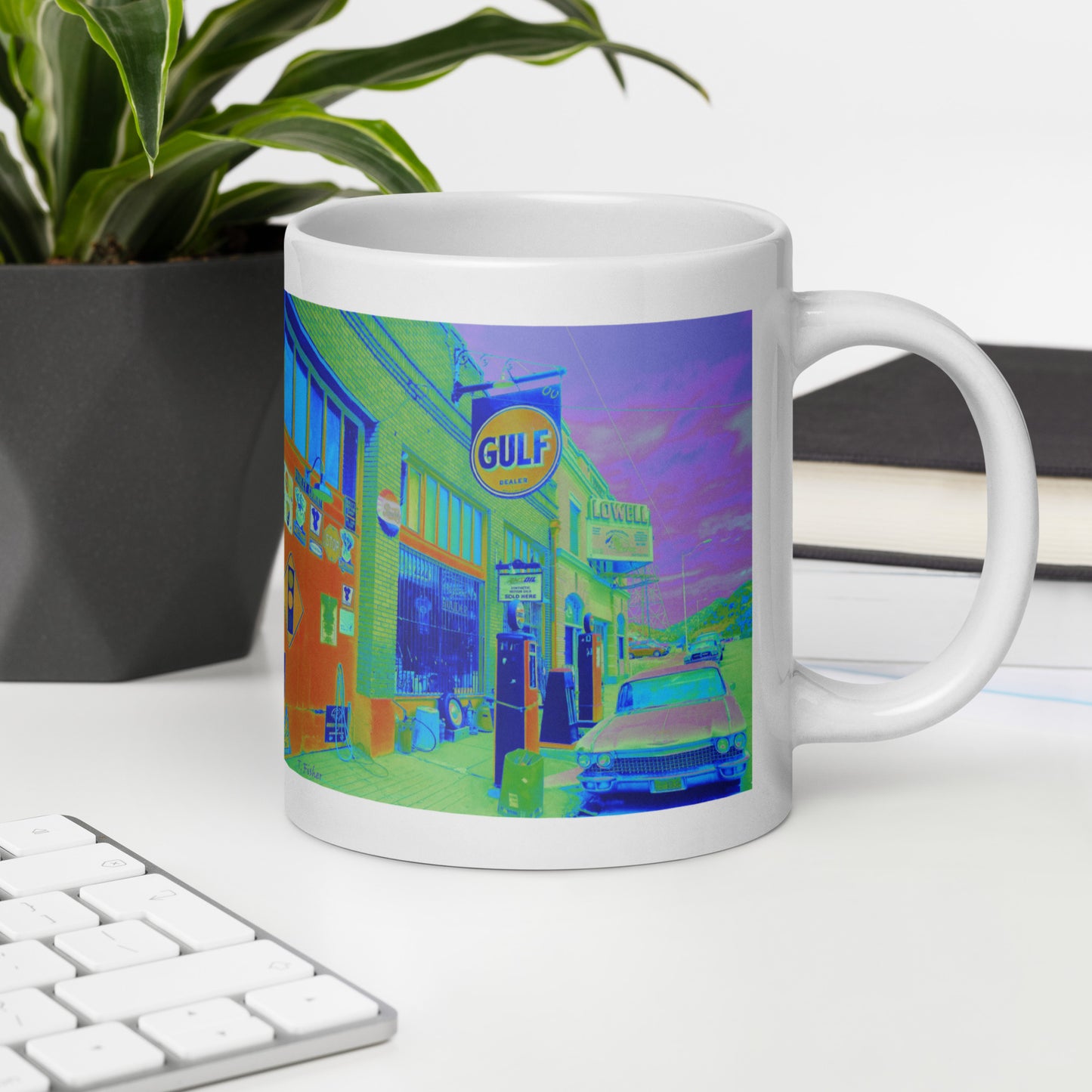 Lowell AZ by Tom Fisher Photography | White glossy mug