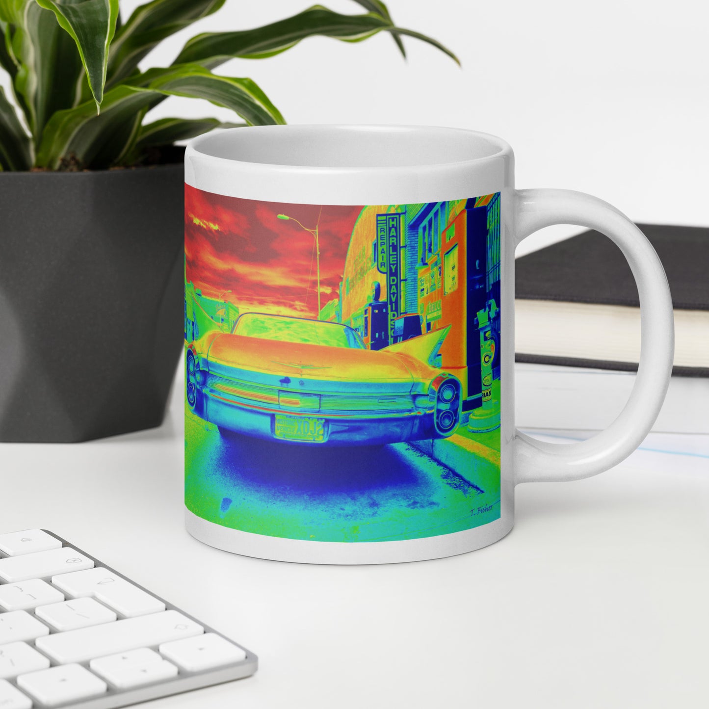 XDJ2 by Tom Fisher Photography | White glossy mug